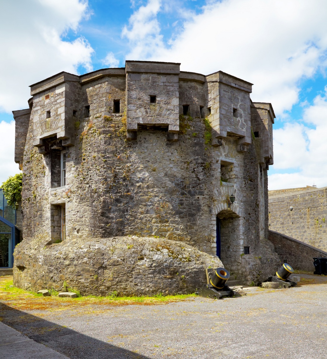 'Athlone castle in summer, Co. Westmeath, Ireland.' - Westmeath